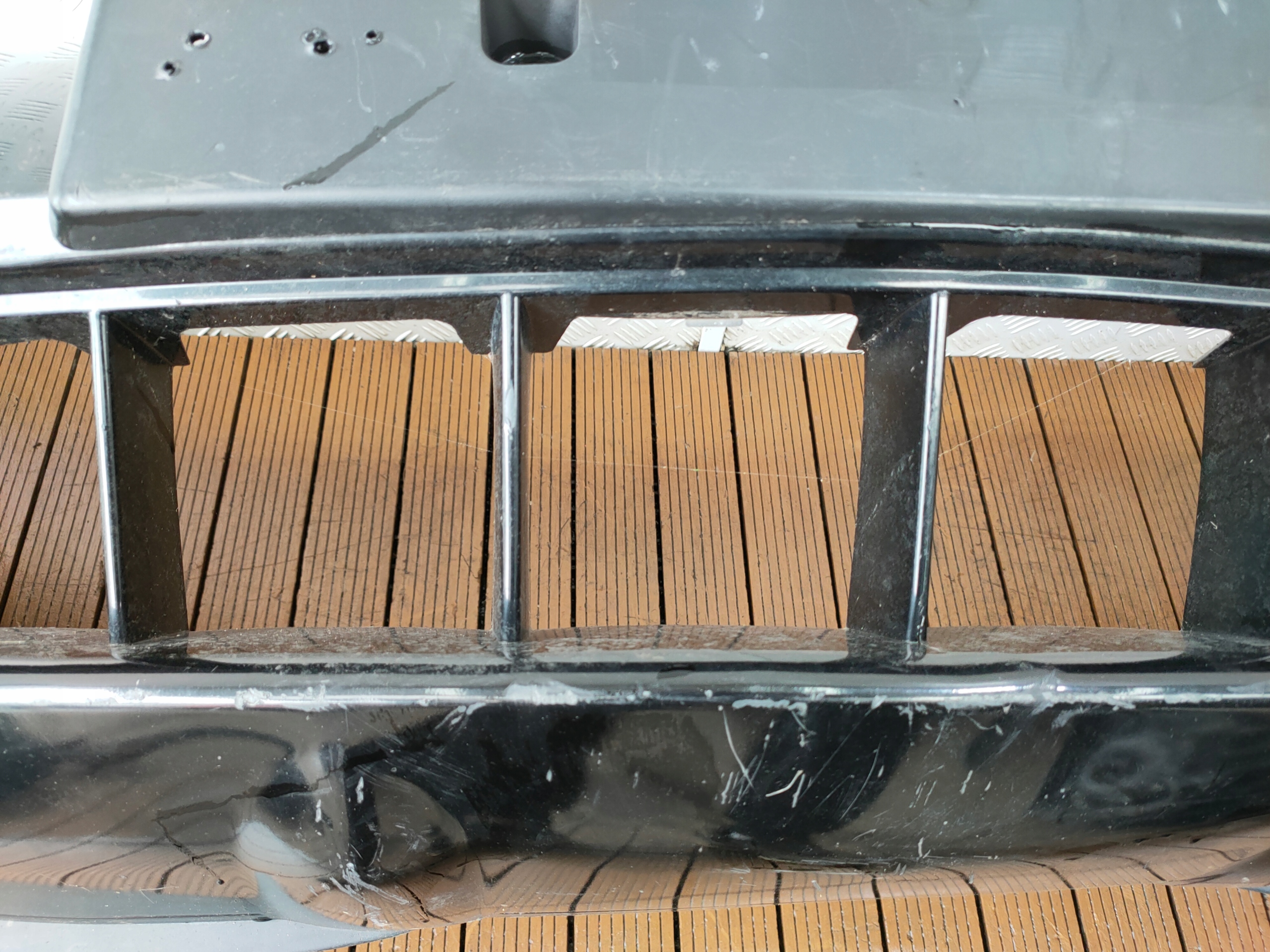 NISSAN MURANO Z50 02-08 front bumper front below washers OE