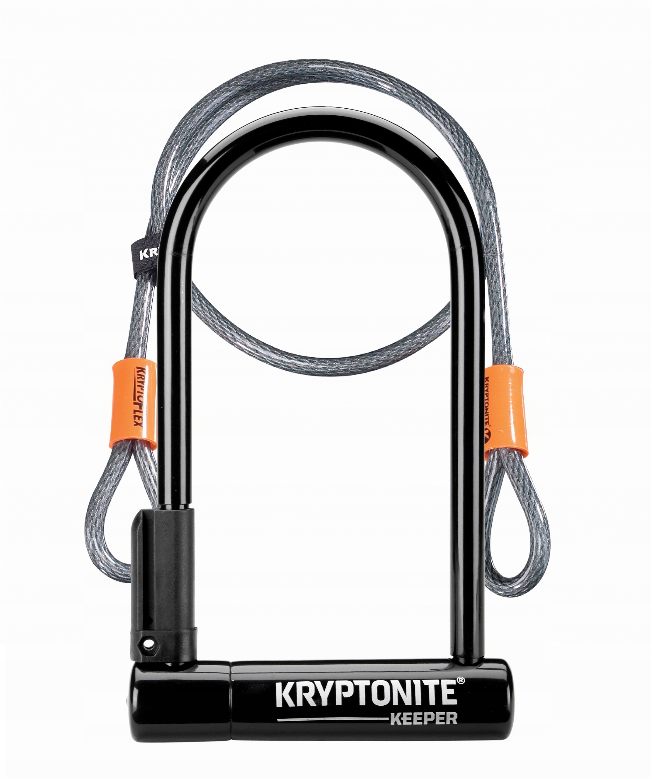 Zapięcie rowerowe Kryptonite Keeper Standard U-lock linka