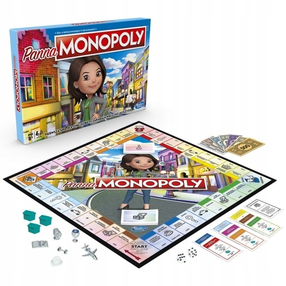 

Monopoly Panna Ms. Gra Hasbro Wersja Polska E8424