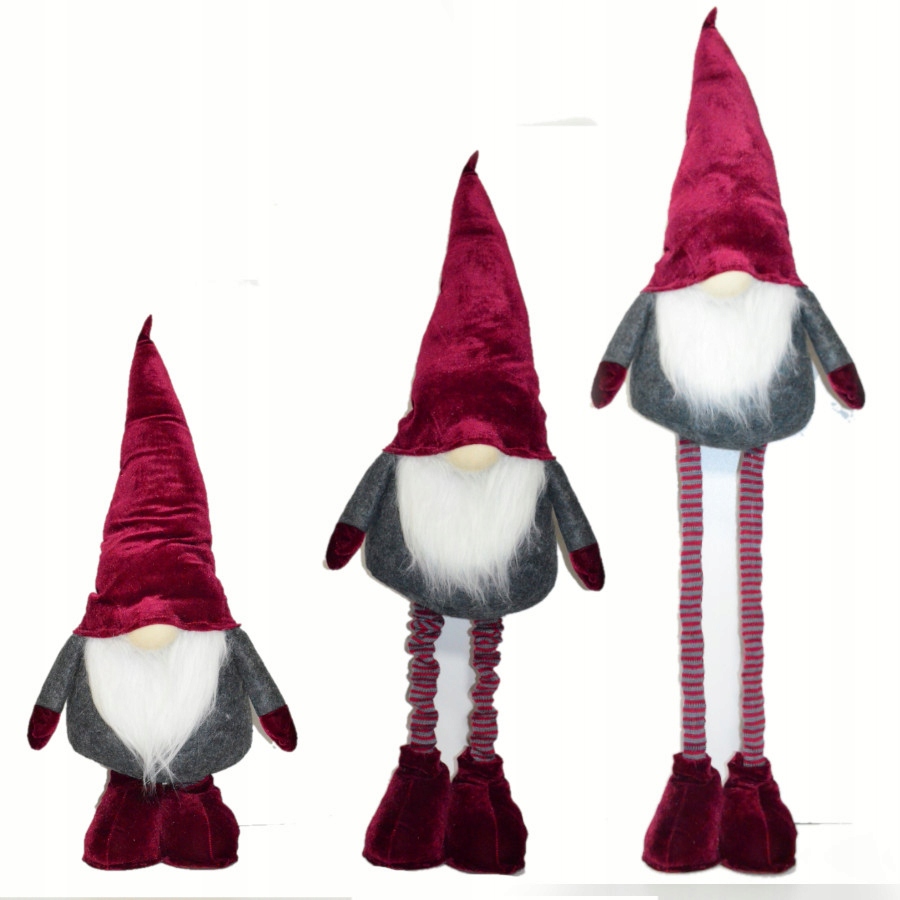 

Skrzat krasnal świąteczny teleskopowy XXL 115CM