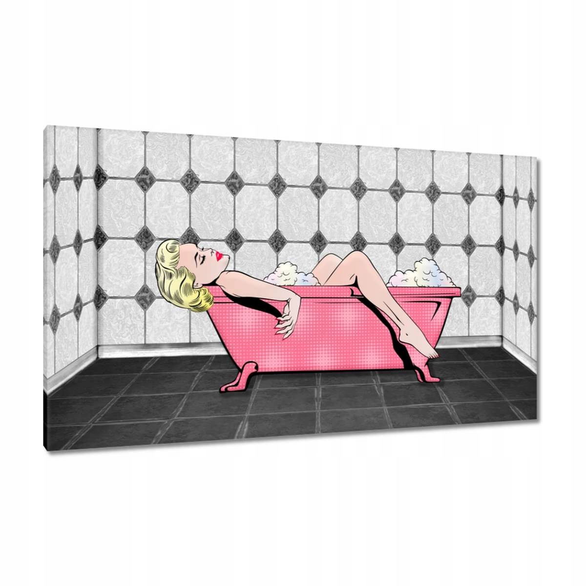 Obrazy 120x70 Marylin Monroe ve vaně