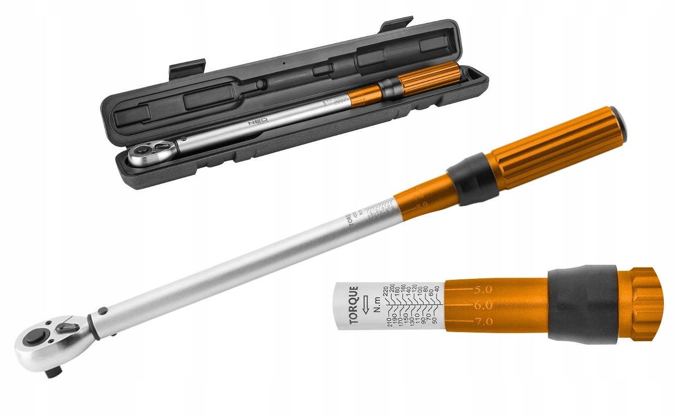 Neo Tools 1/2" Momentový Kľúč , 40-220NM 08-835