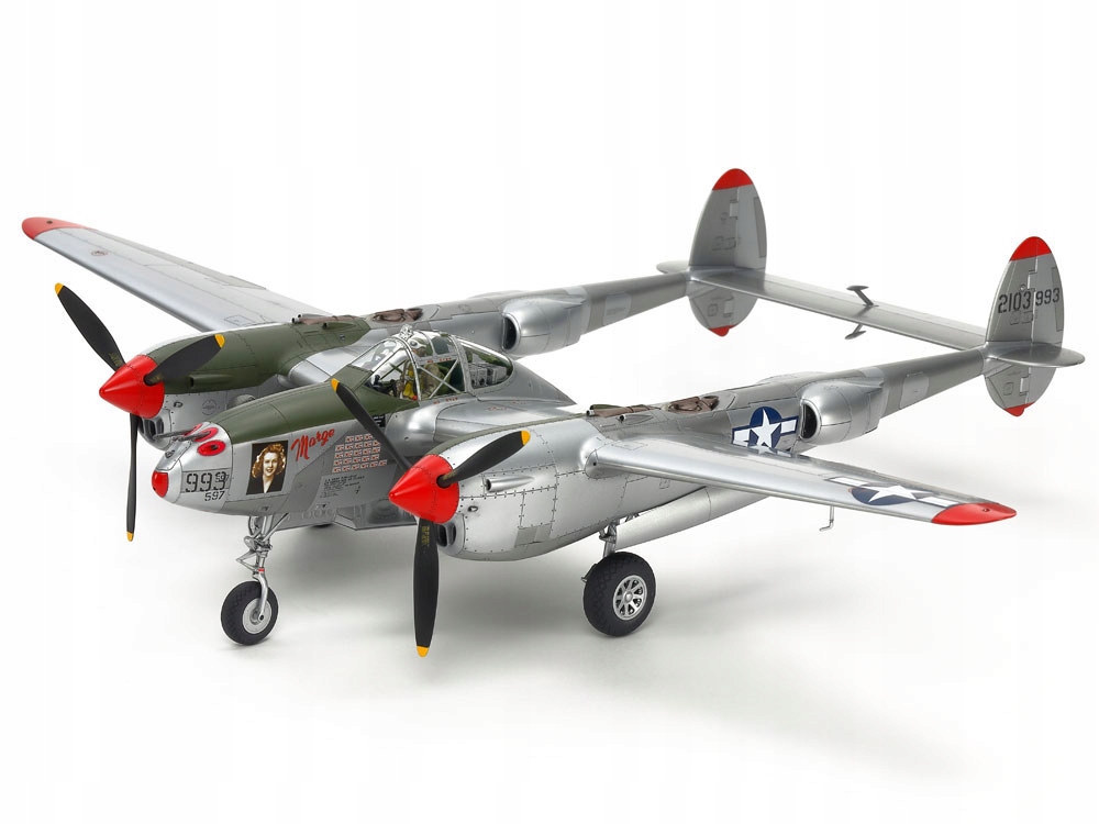 Letadlo Lockheed P-38J Lightning 61123 Tamiya