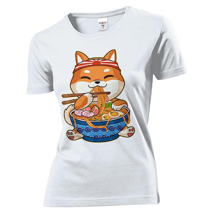

Koszulka damska Ramen I Shiba Inu Pies L