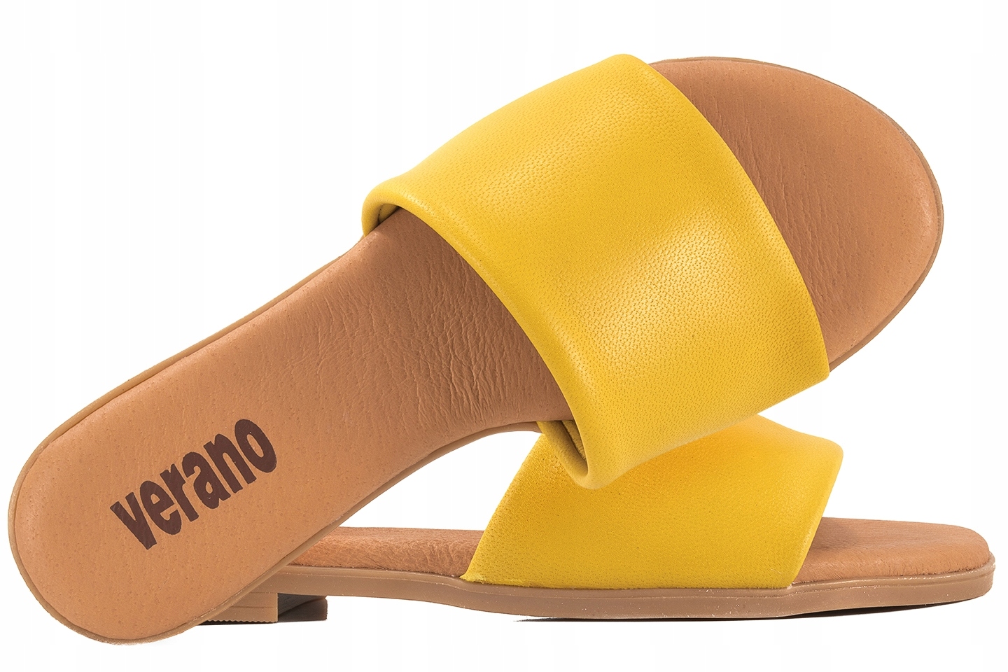 Verano 4616 Nazouváky Španělská Kůže žlutá