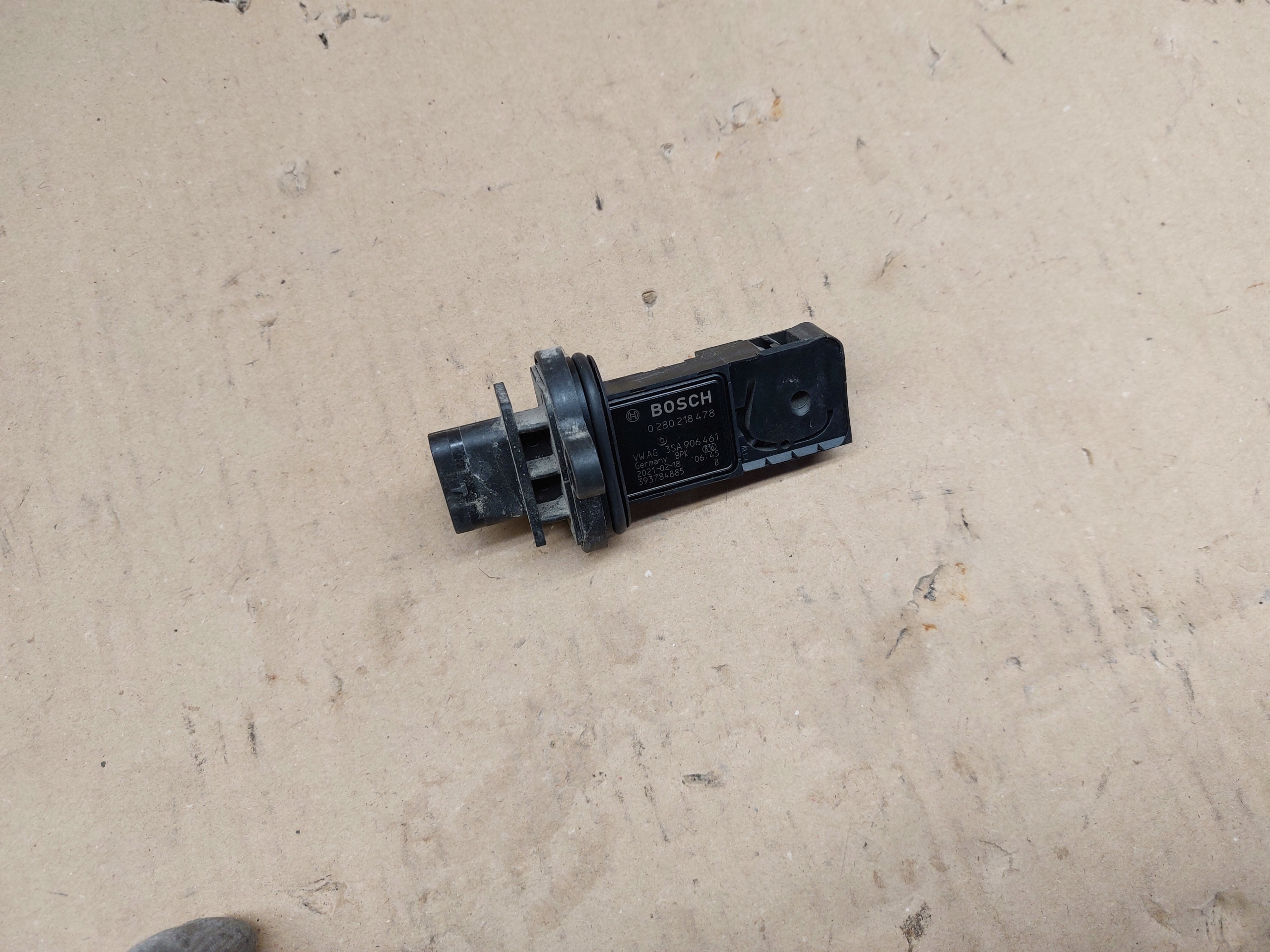 flow meter air BENTLEY CONTINENTAL GT 21r 6.0 W12 3SA906461