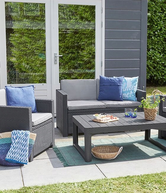 Stolik stół ogrodowy LYON 2w1 keter DWUPOZYCYJNY Kod producenta 8711245143446