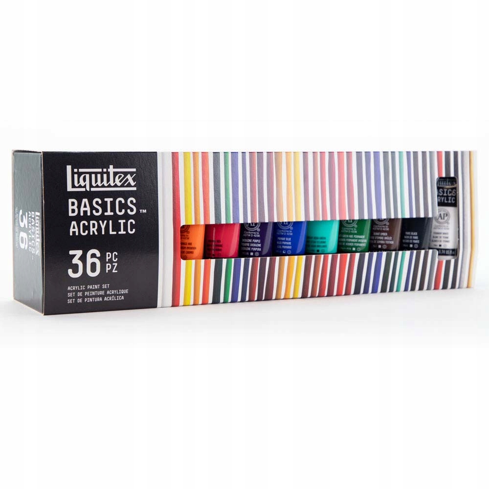 Zestaw farb akrylowych Liquitex Basics 36x22 ml