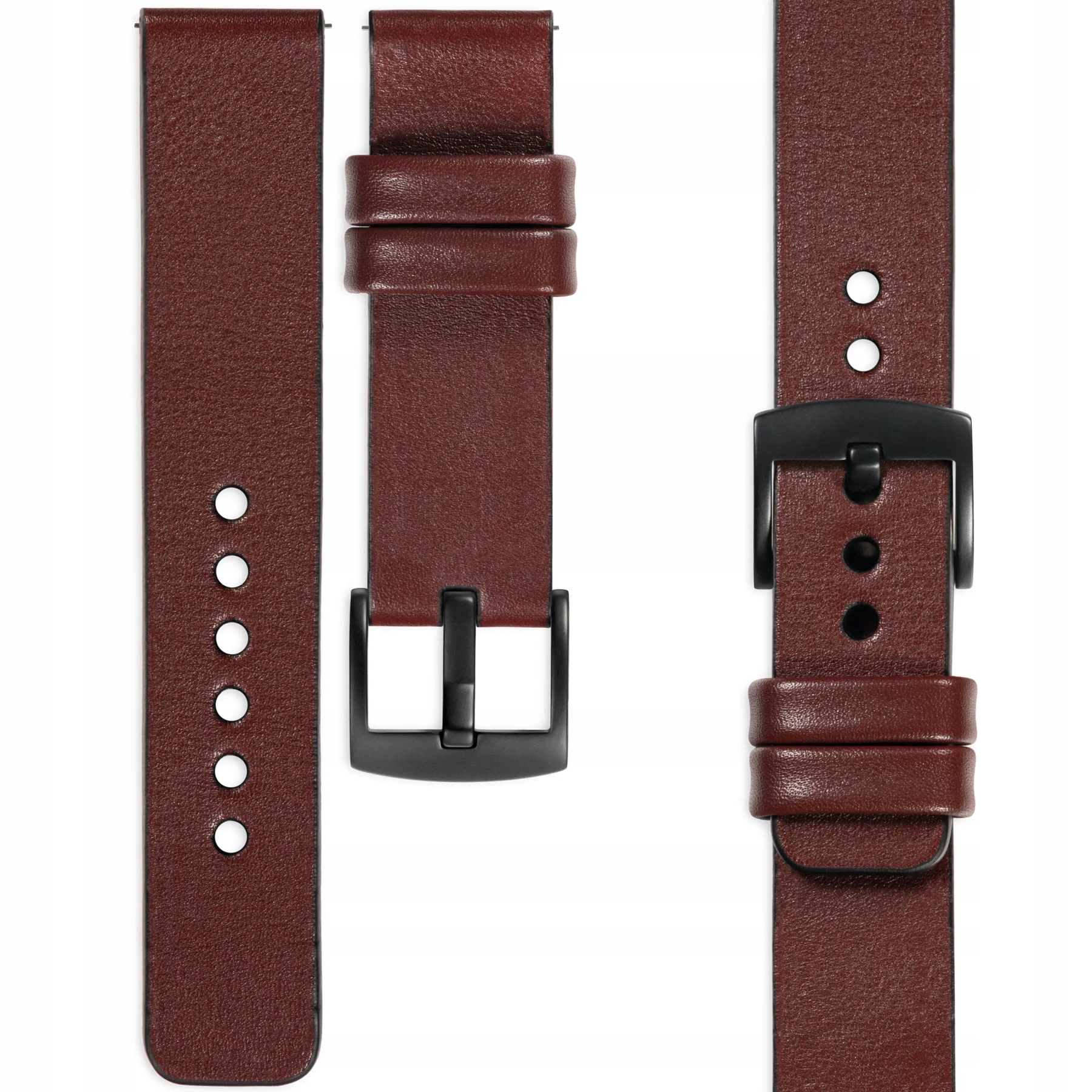 Kožený řemínek 22 mm pro Garmin Vivoactive 4 Venu 3 2, elegantní Polský