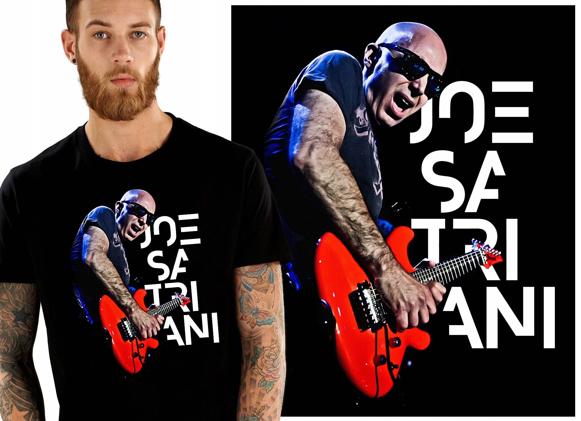 

Joe Satriani Koncert G3 Wawa Koszulka Męska XL