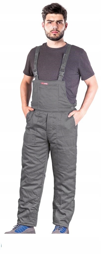 Ochranné Kalhoty Zahradnické Zateplené Reis Smo-plus XL Šedá/ocelová