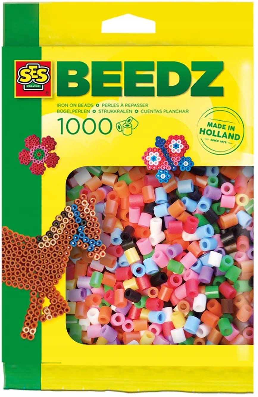 Koraliki do prasowania klasyczne 1000 mix SES