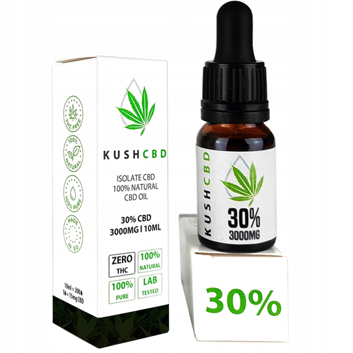 

Olejek Konopny Kush Cbd Pure 30% 3000 mg Premium