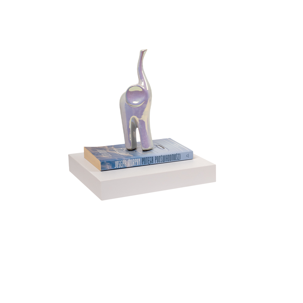 Półka ścienna samowisząca - wisząca 23x23 Biały EAN (GTIN) 5907708141743