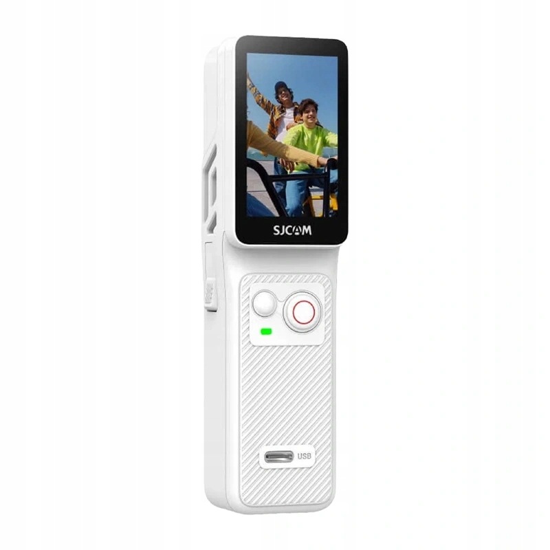 Sportovní kamera Sjcam C400 4K Wi-Fi Stabilizace Dlouhá doba provozu Bílá