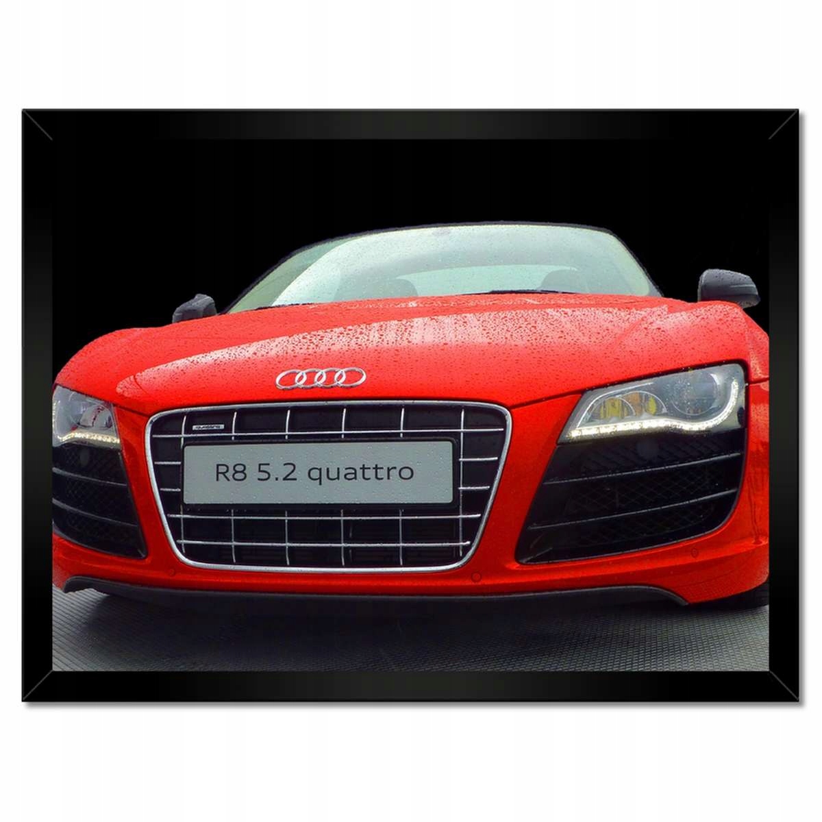 Plakáty v rámu 40x30 Audi R8 5,2 Quattro