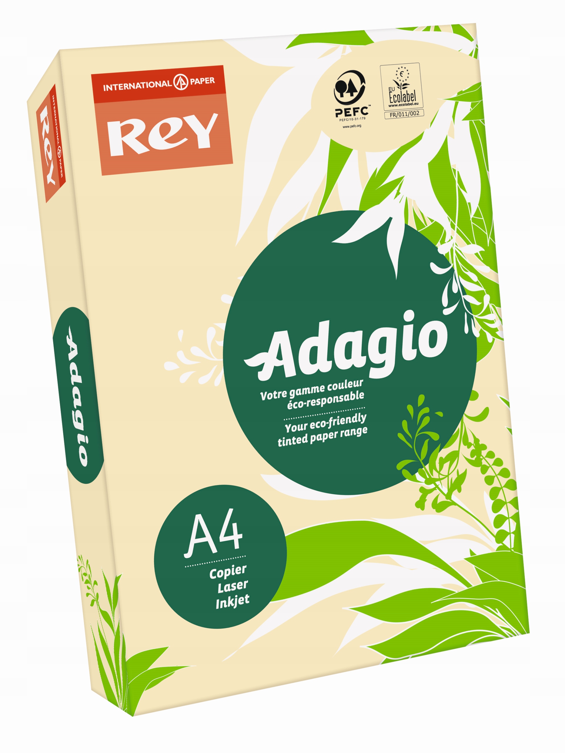 

Papier ksero kolorowy A4 80g 500ark kremowy