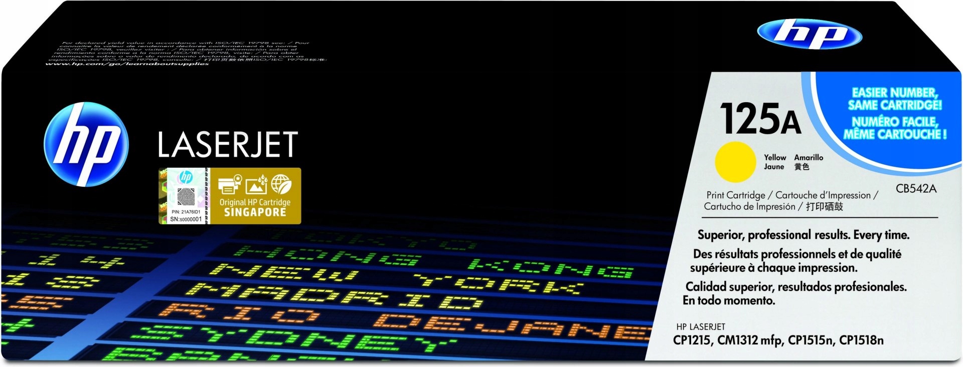 Toner Hp CB542A žltý (yellow)
