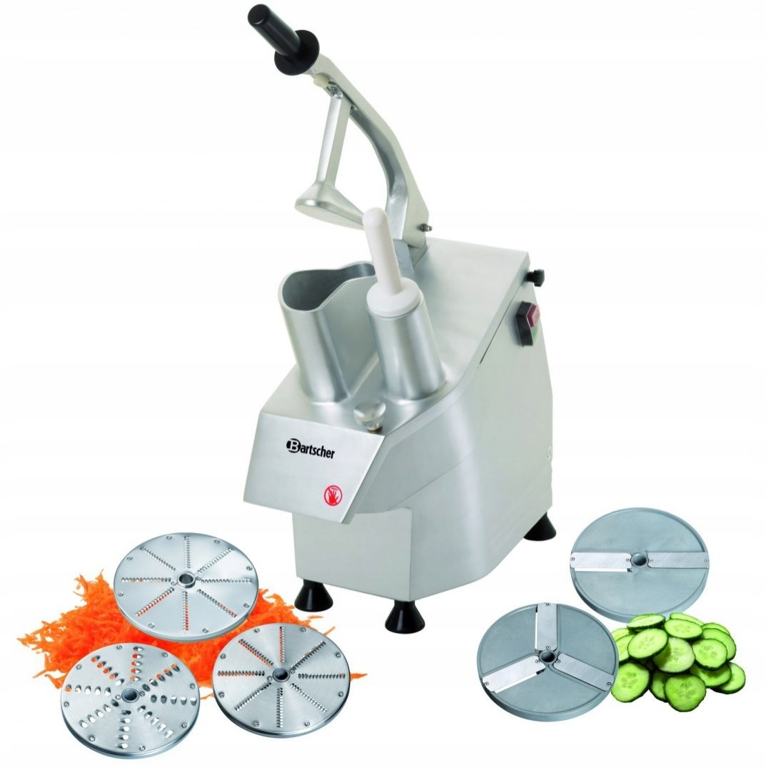 Szatkownica do warzyw + 5 tarcz Bartscher 120325