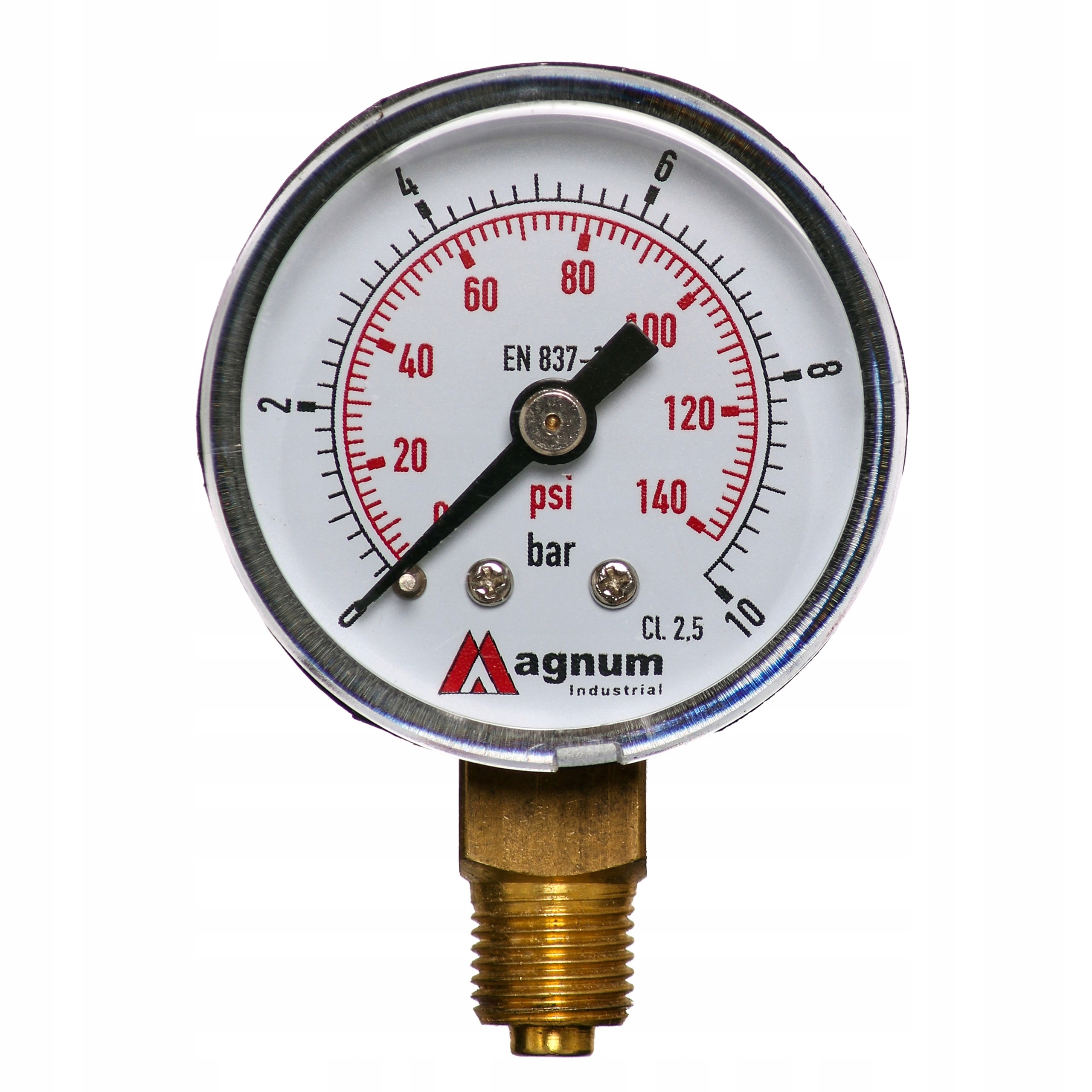

Manometr 40MM Radialny 1/8 10 Bar Ciśnienia Dolny