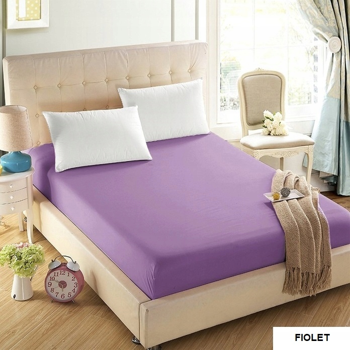 PRZEŚCIERADŁO JERSEY Z GUMKĄ 180x200 CLASSIC KOLOR Wymiary 180x200cm