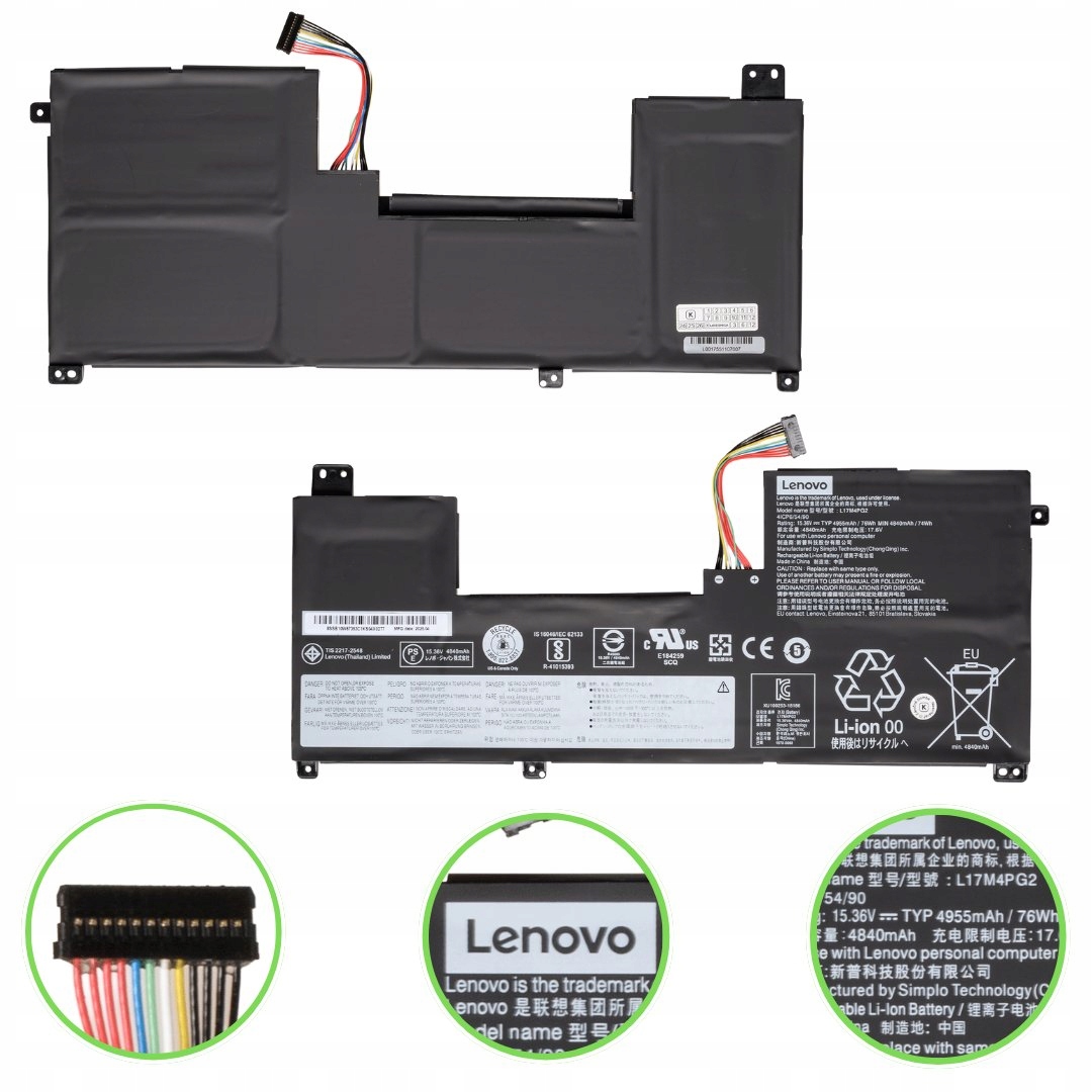 Originál batéria Lenovo L17M4PG2 L17M4PG2 SB10W67188 Legion Y730-17ICH