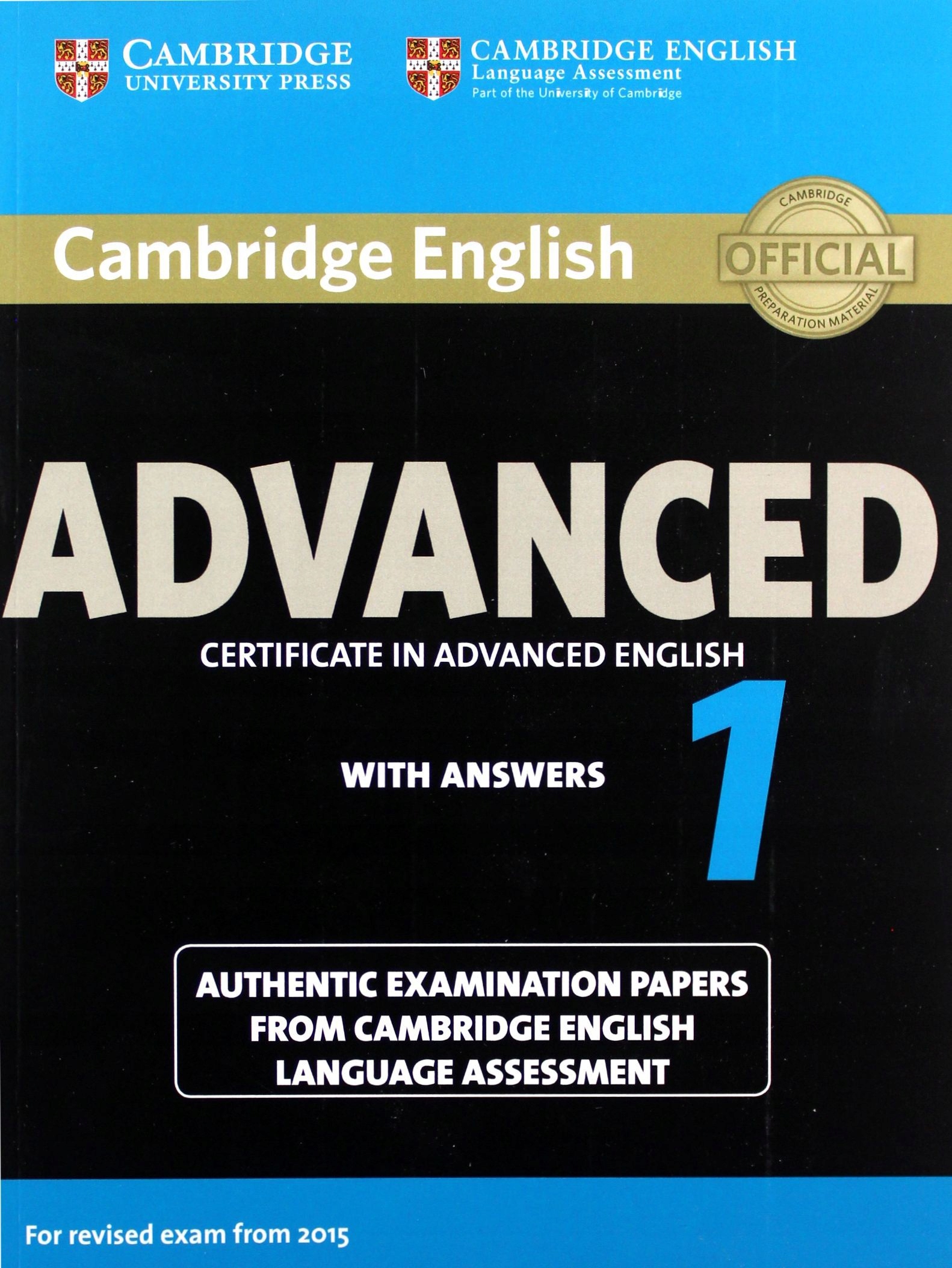 

Cambridge English Advanced 1 Authentic Examination