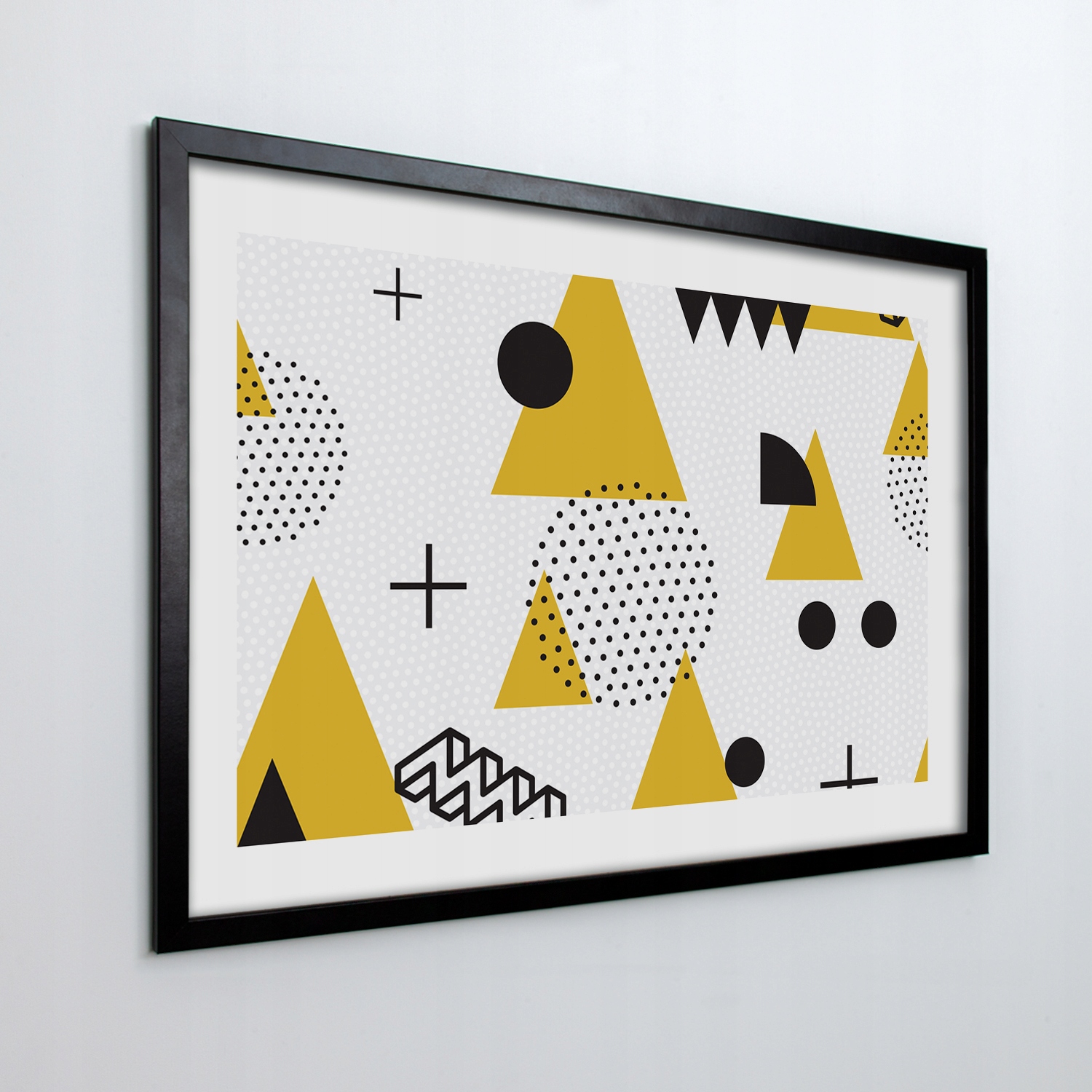 Obraz na stenu v ráme Geometria abstrakcia 100x70