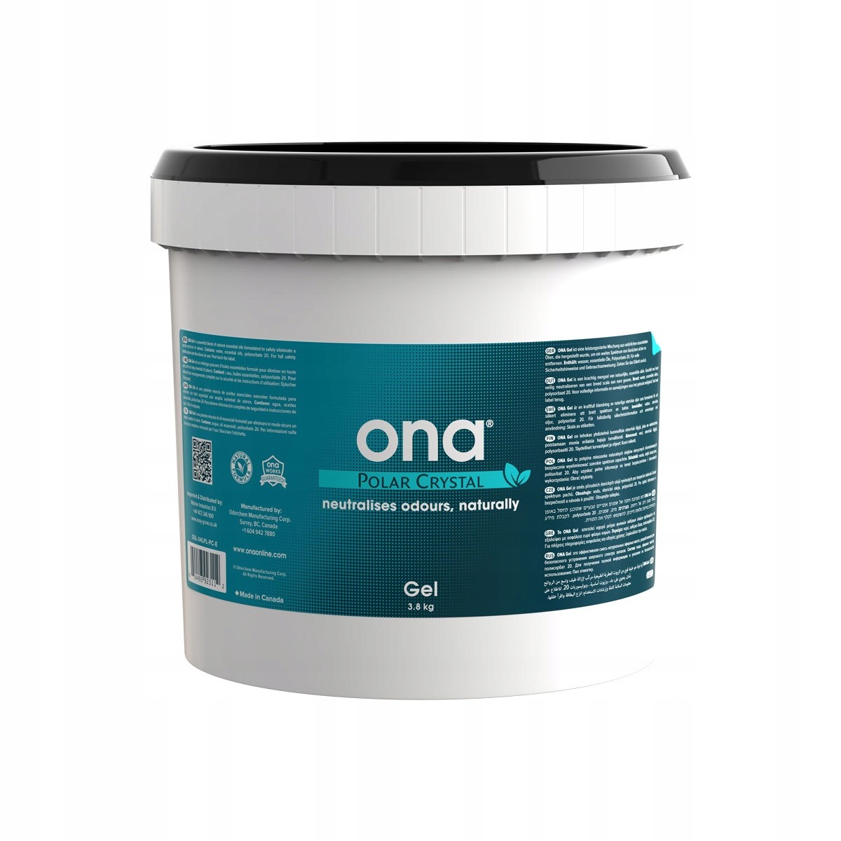 Levně Ona Gel Polar Crystal 3,8kg. Neutralizátor pachů Polární Křišťál -silný