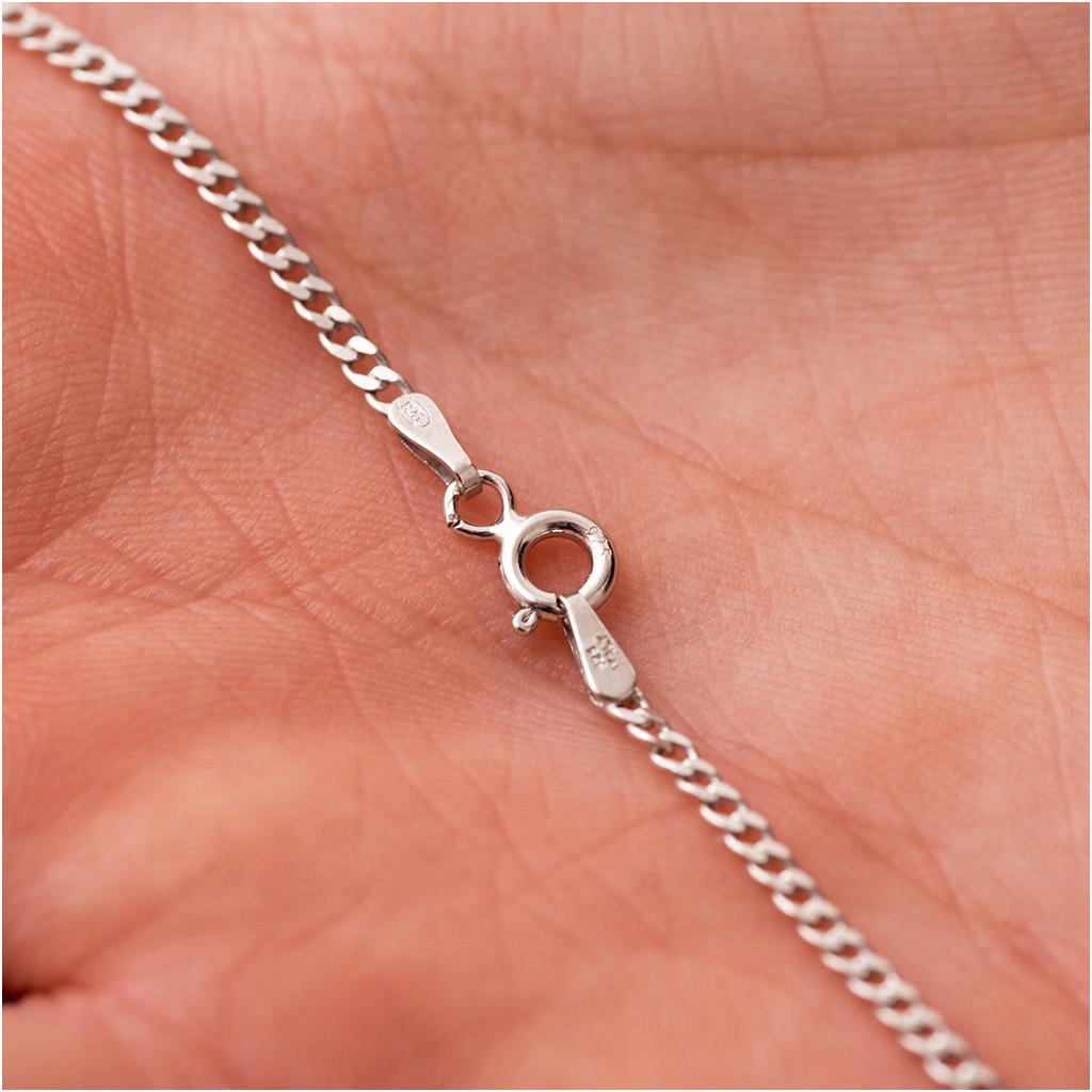 Łańcuszek srebrny męski PANCERKA 2,2 mm 45cm 925 Kolekcja łańcuszek męski srebro 925