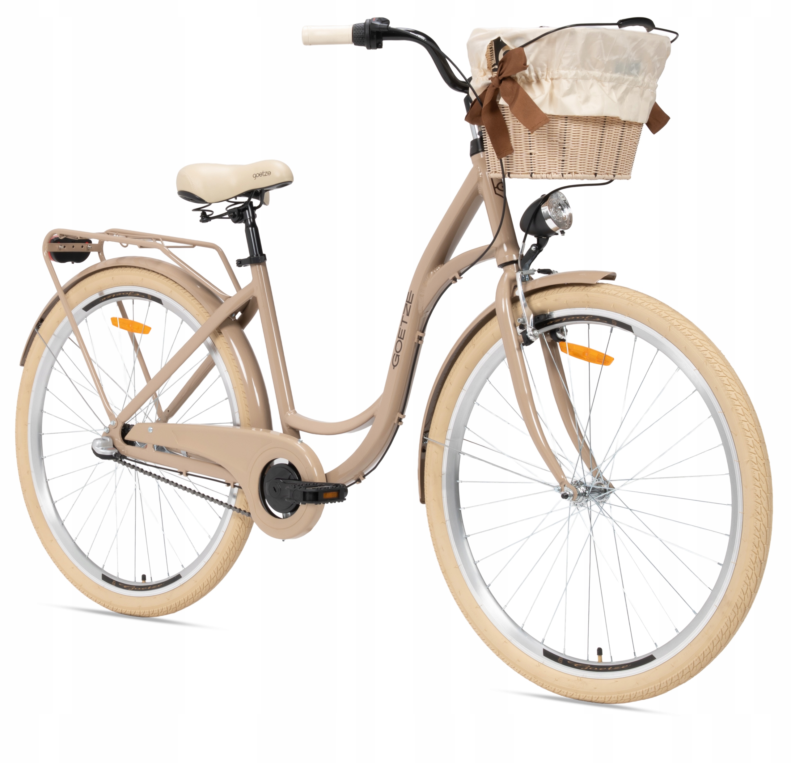 Rower Goetze Style 28 3b Nl Alu lekki Nexus kosz