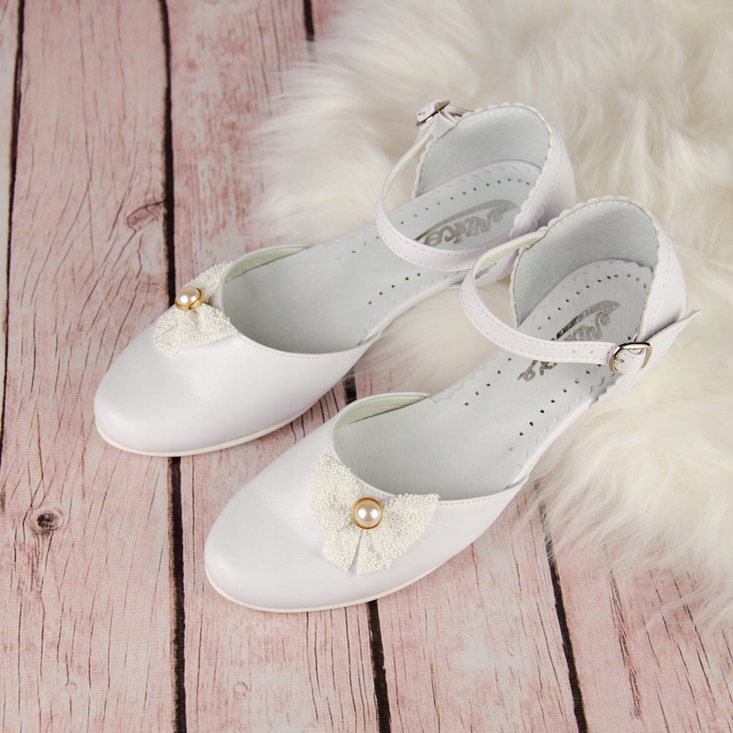 Buty komunijne dziewczęce KBD-718 - 37 Okazje komunia