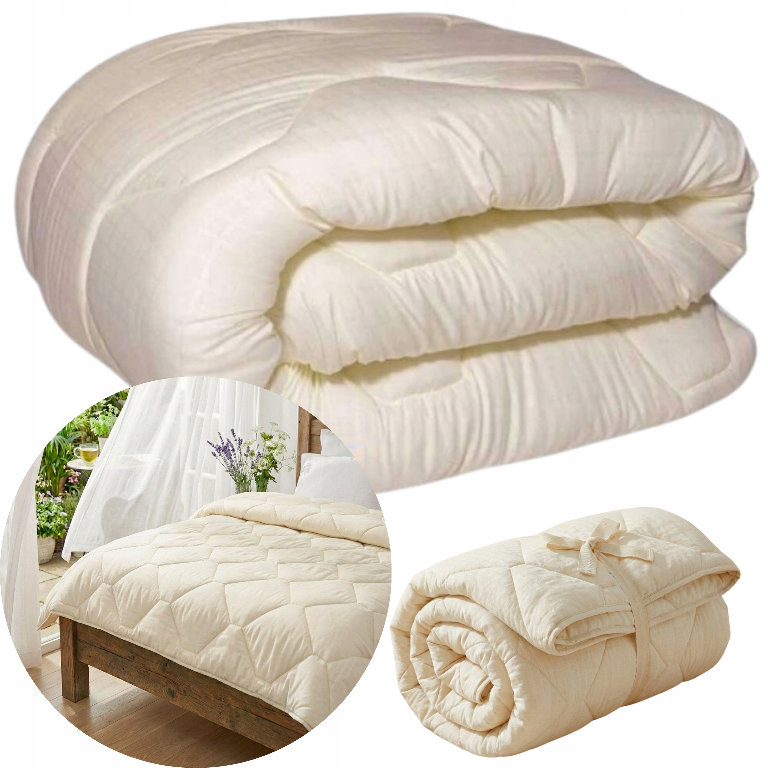 Celoroční Přikrývka 160 X 200 Cm/antialergická, Měkká, Nadýchaná – Polský Výrobek