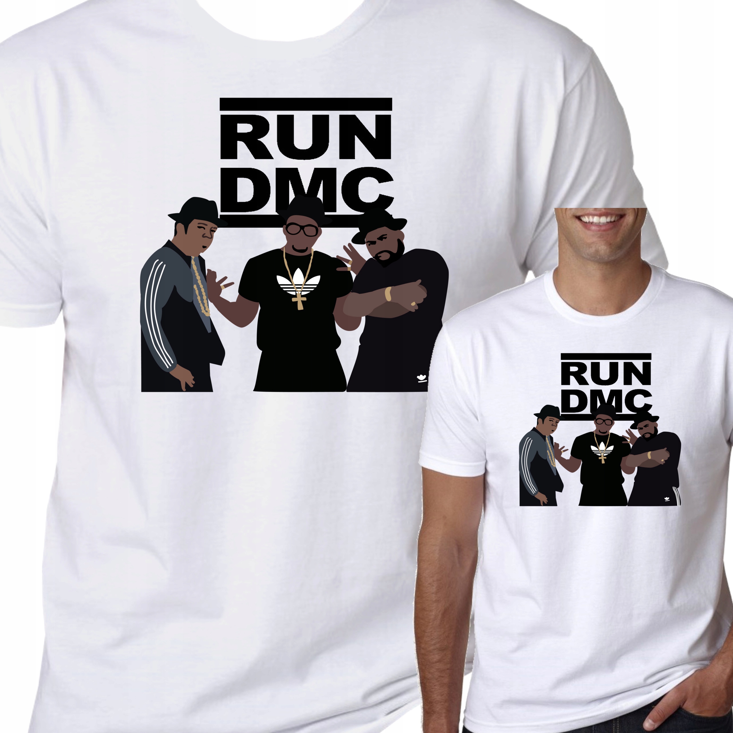 

T-Shirt Koszulka Run DMC Prezent Rap XL 0874