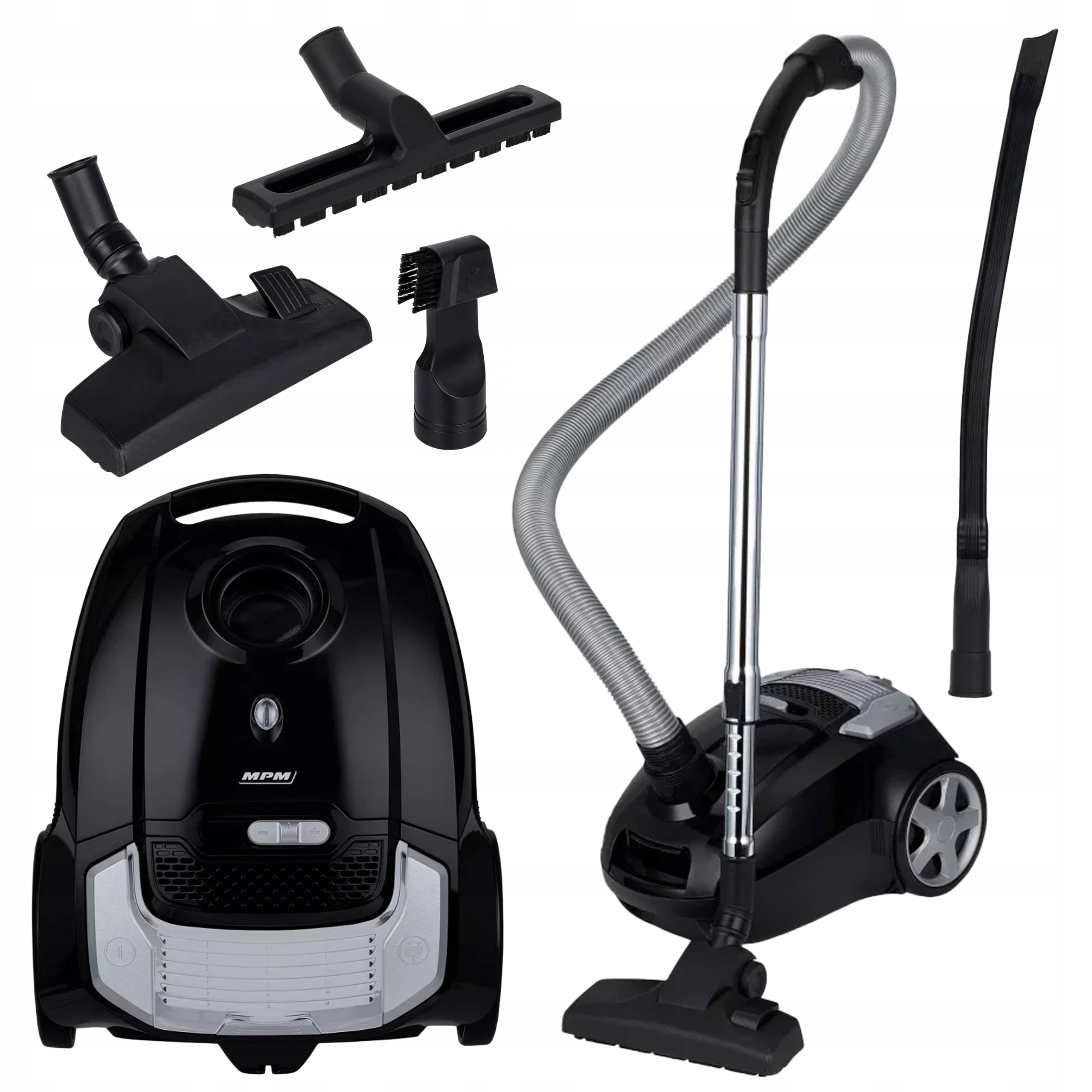 Vysavač Tradiční Mpm MOD-54 Sáčkový Výkonný 850W HEPA13 Průmyslový