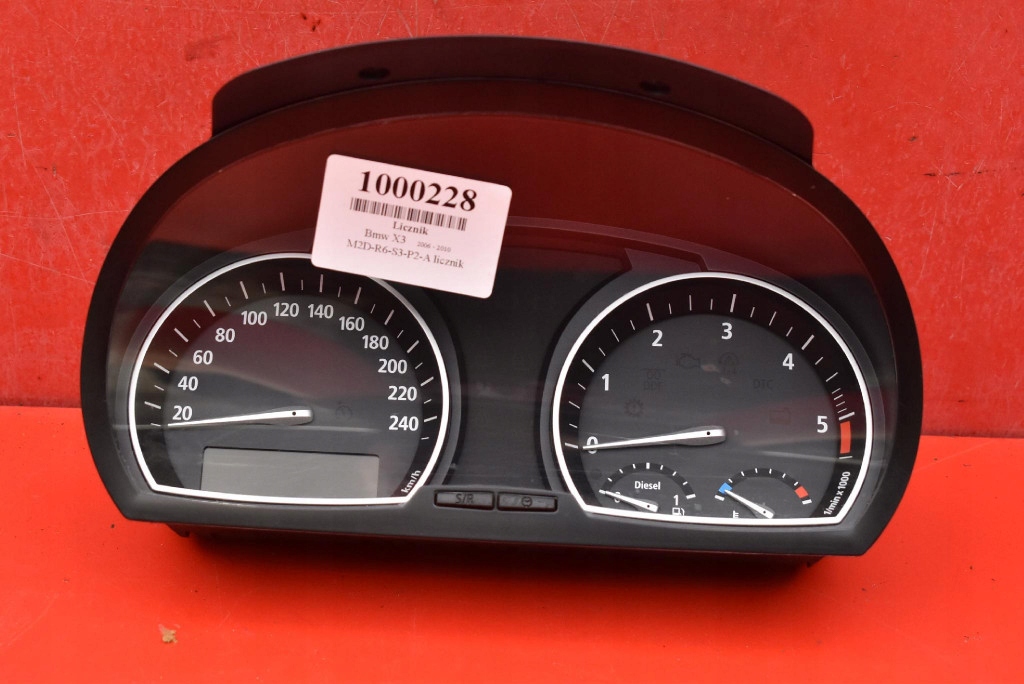 dials dials EU 1024641 BMW X3 E83 2.0 D 177 KM LIFT 06-10