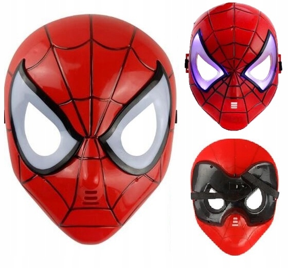 

Maska Spiderman Świecąca Led Superbohater