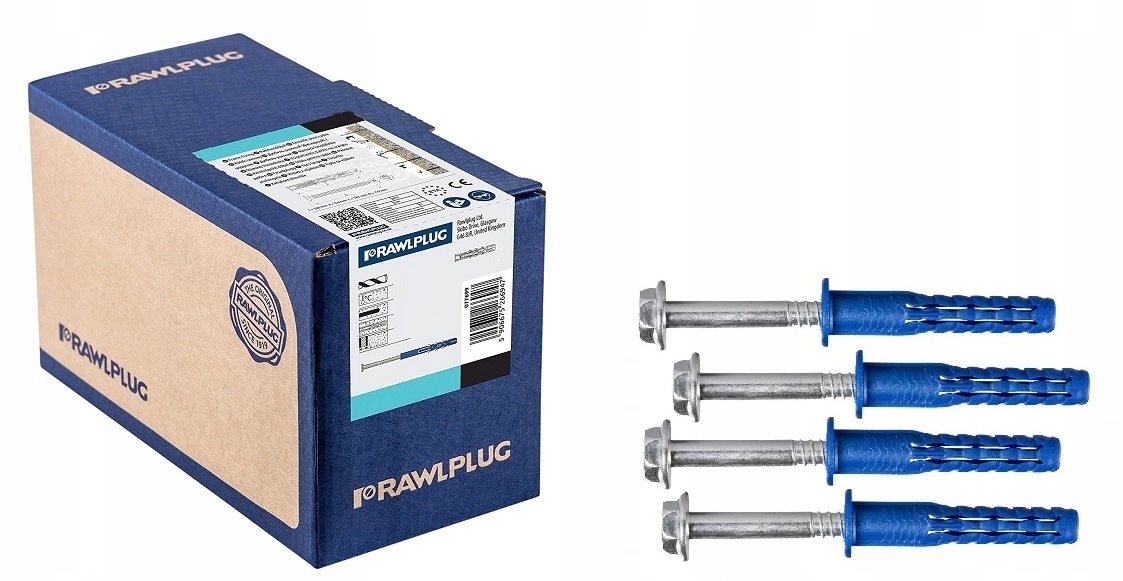 Kołki ramowe RawlPlug R-FFS-K 10x60mm 50 szt. Kod producenta R-FFS-N-10K060
