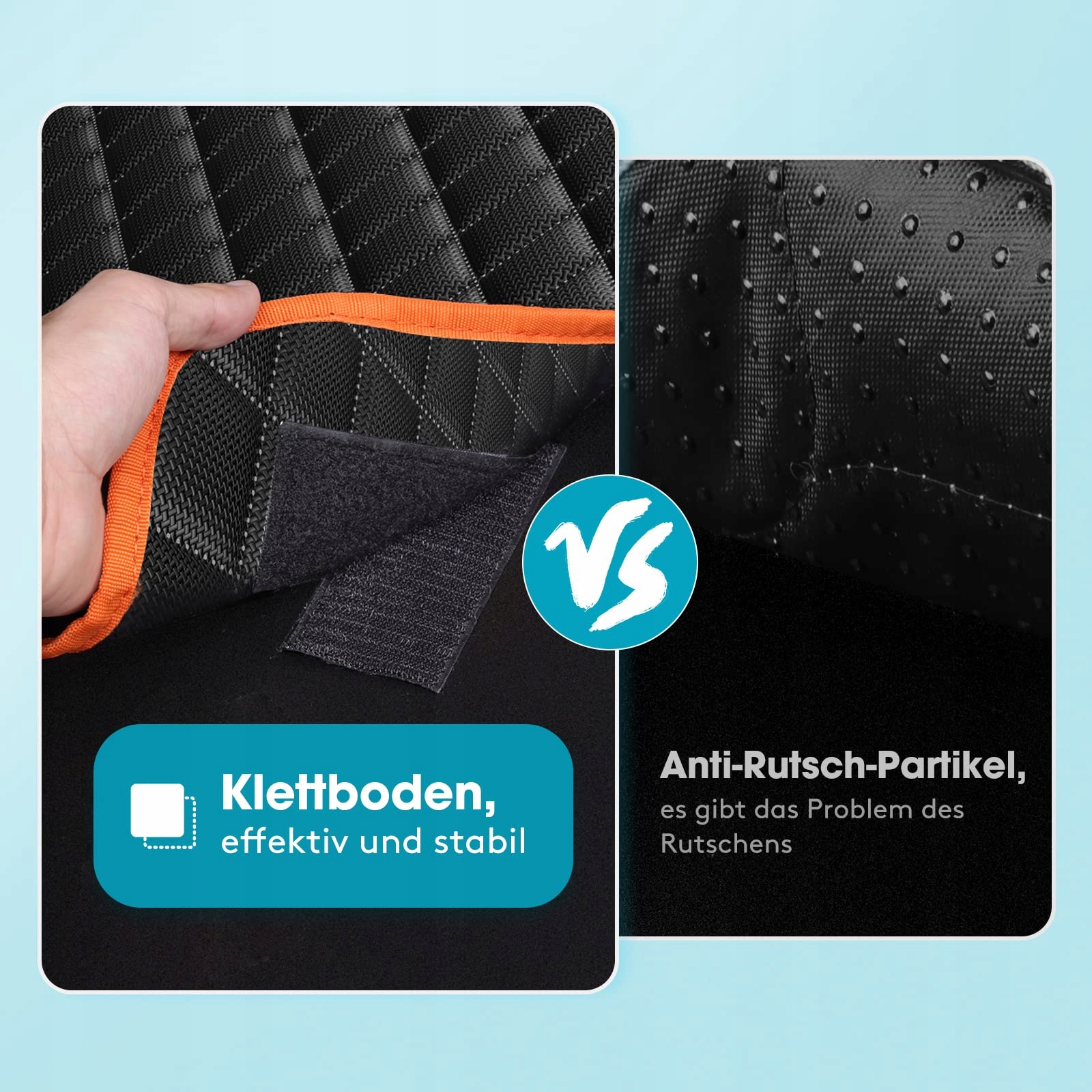 Podložka do auta plast XL Joejoy černá 185 cm x 105 cm