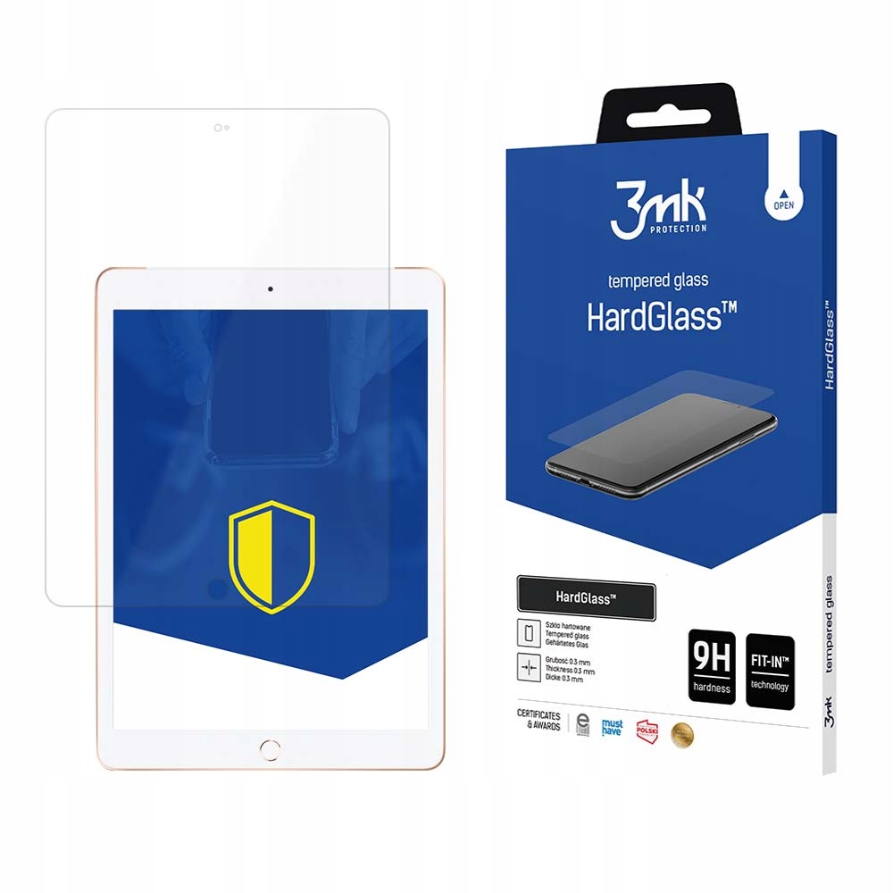 

Szkło hartowane do iPad 8 9 10.2 3mk HardGlass