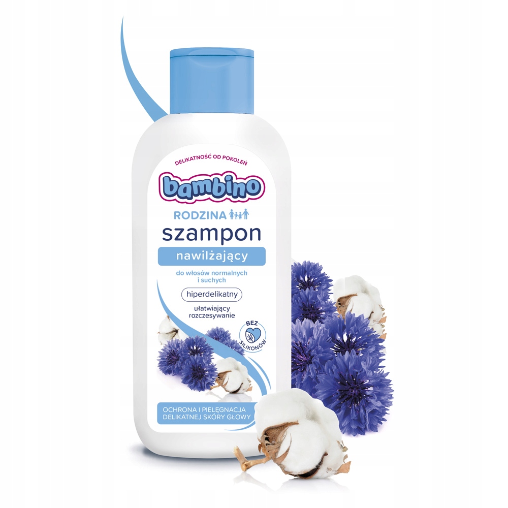 Szampon nawilżający BAMBINO RODZINA 400ml Stan opakowania oryginalne