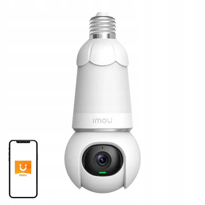 Imou Žiarovka Vonkajšia Kamera 2V1 Bulb Cam 5MP Na Monitorovanie
