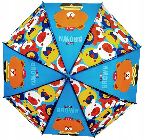 PARASOLKA DZIECIĘCA MIŚ zwierzęta kolory