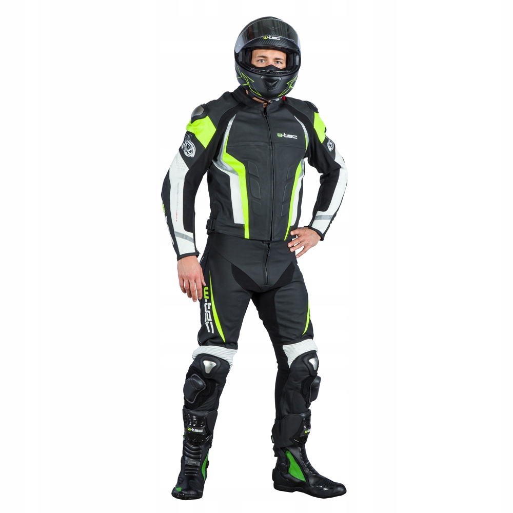 Męska skórzana kurtka motocyklowa W-TEC Velocity M Rozmiar M