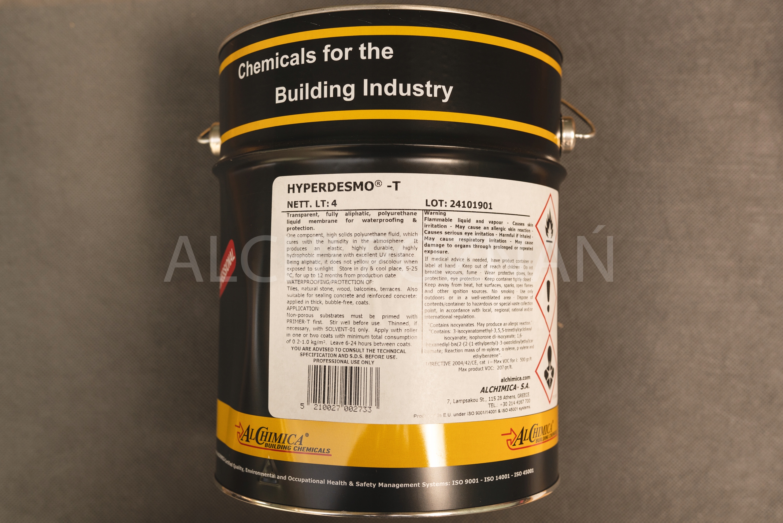 Hydroizolacja Hyperdesmo T 4L PRZEZROCZYSTA Kod producenta HYPERDESMO T 4L