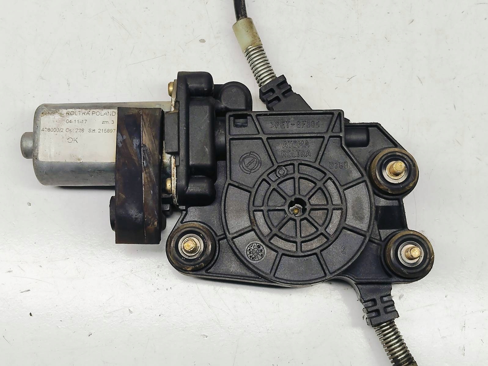 mechanism windows electrical right front Fiat Panda 1,1 2 Pin 215897