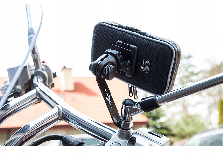 UCHWYT NA TELEFON NA ROWER - Z WODOODPORNYM ETUI Marka Extremestyle