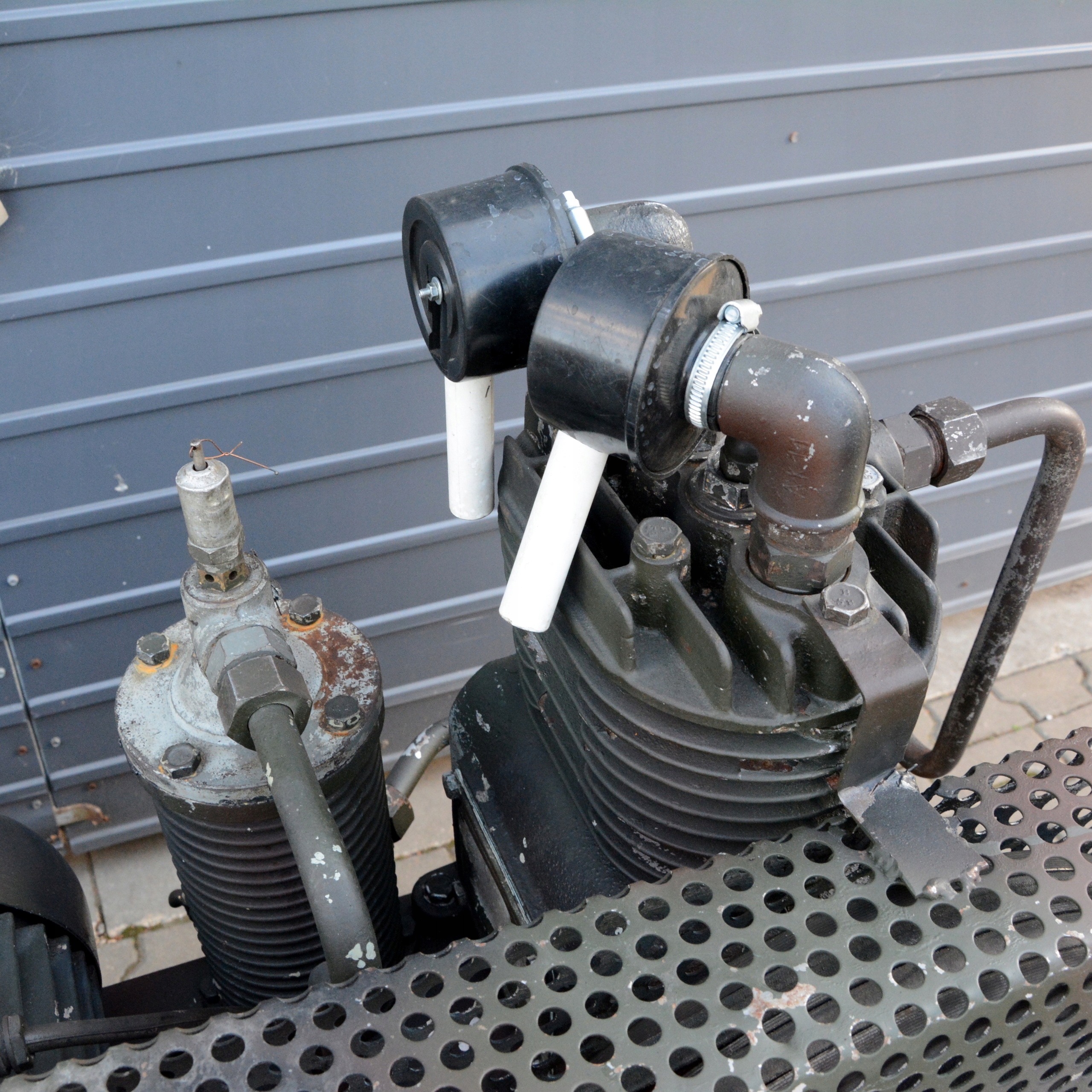 Sprężarka kompresor WAN-CE 3kW 150l Wydajność efektywna 350 l/min