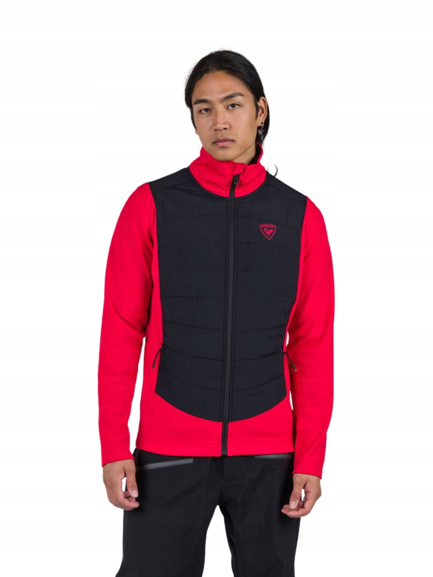 Bluza Rossignol męska Classique Hybrid Clim Fz czerwona XXL