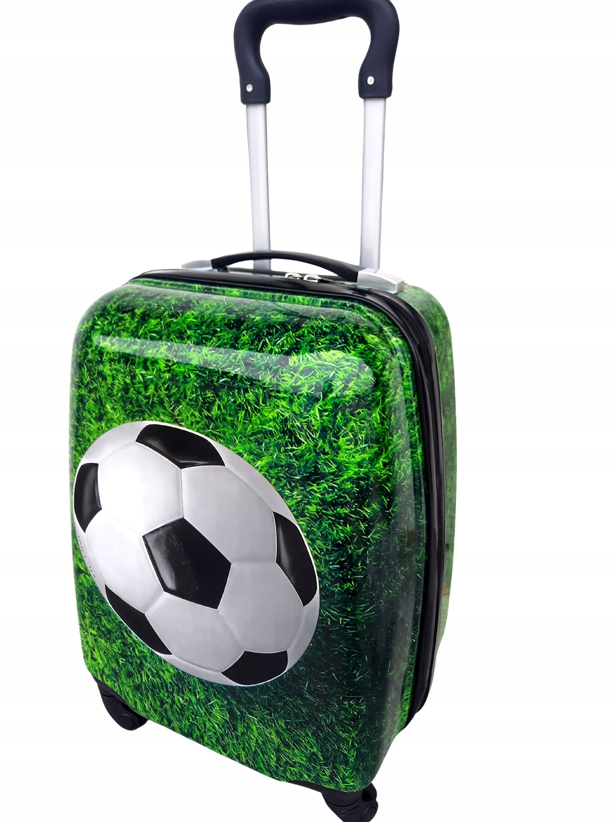 Piłka Nożna Walizka Na Kółkach Dziecięca 4 Kółka Podróżna Bagaż Dzieci